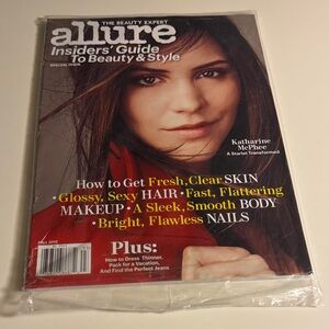 Allure Magazine The Beauty Expert Fall 2012 Katharine McPhee New In Plastic